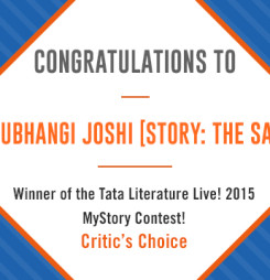 Tata Literature Live! MyStory 2015, Winning Entry: The Sari